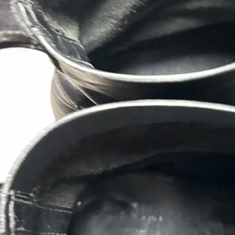 Rag & Bone Black Leather Moto Ankle Heeled Boots Size 39 EU 8.5 US